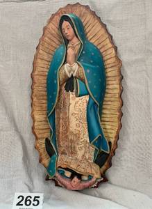 Mary Wood Carving 16 12