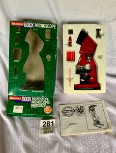 600X Microscope Tasco