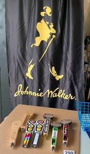 Johnnie Walker Sign & Beer tappers