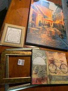 Van Gogh style Canvas, frames DECOR