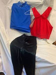 2 Balera Tops Size S & black pants