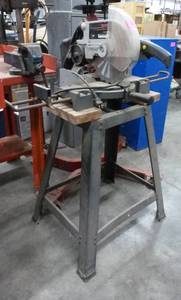 10 inch compound miter saw (49 inches tall), 3hp, tested and working