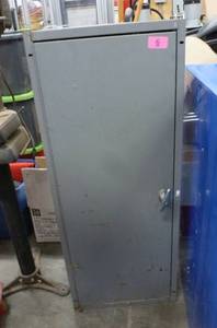 Cabinet with contents 45 inches tall 18 wide 12 deep