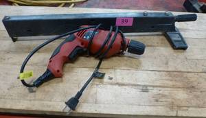 Table saw fence and 38 drill (tested and works)