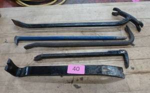 Group of crow bars, wonder bar
