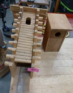 TWO new bird houses
