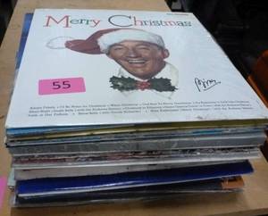 40 vinyl records, mixture of country and instrumental