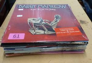 19 vinyl records of more current pop in good condition
