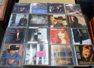 16 Music CDs country western