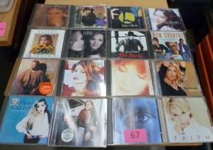16 Music CDs country western