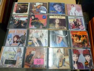 16 Music CDs country western