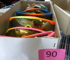 Box of 8 pair of new sunglasses