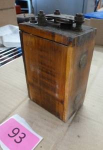 Vintage Ford model T wood magneto