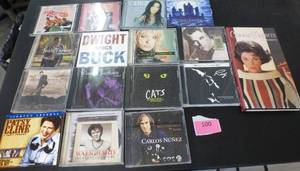 Lot of 16 music CDs