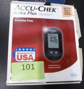 Accu-Chek blood sugar tester