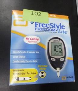 Freestyle Freedom Lite blood sugar tester