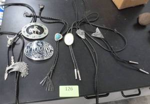 Belt buckles and boleros