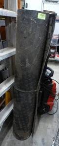 Rubber floor mat 4ft wide x 6 long