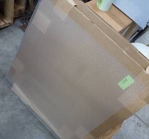 Six pieces of 22-12 square ceiling panel light diffusers