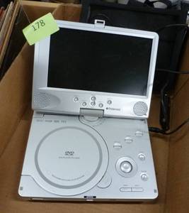 Portable DVD player - works