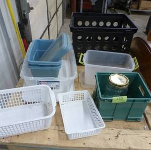 Group of small totes
