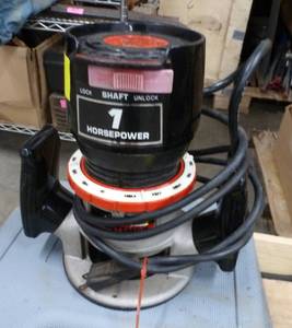 Craftsman 1hp router - works