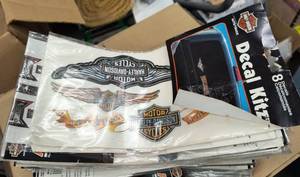 50 Harley Davidson decals a few different designs