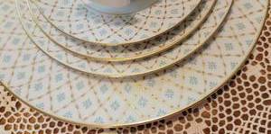 lot 60 image: Vintage Sango Chinaware Service  Firenza Pattern