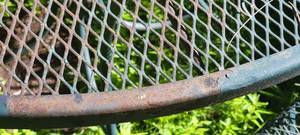 lot 51 image: Iron Patio Table and 4 Chairs