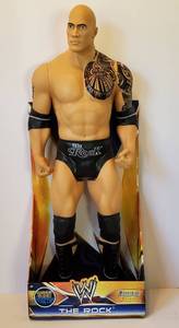 lot 4 image: The Rock Giant Size Replicate WWE Superstar Action Figure 31