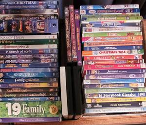 lot 32 image: Lot of FamilyChildrens DVDs