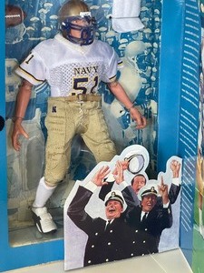 lot 67 image: New GI Joe Classic Collection Navy Football Linebacker NRFB
