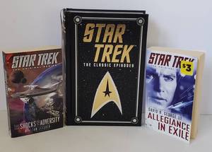 lot 68 image: Lot of Three Star Trek Books