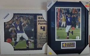 lot 46 image: Brett Favre Plaques