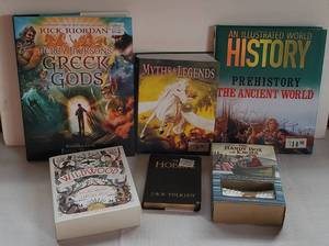 lot 125 image: Greek God Legends Miscellaneous Book Lot