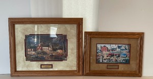 lot 147 image: Barn Dance Tonight by Ray Mertes and Bumper Crop by Ken Zylla