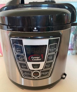 lot 152 image: Power Cooker Brand Pressure Cooker and Misc. Lot