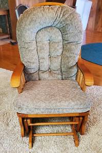 lot 147 image: Light BrownTaupe Glider