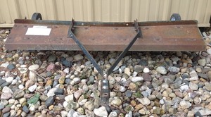 lot 38 image: 48 Trailered Pull Behind Garden Equipment