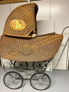 lot 228 image: Vintage Doll Buggy