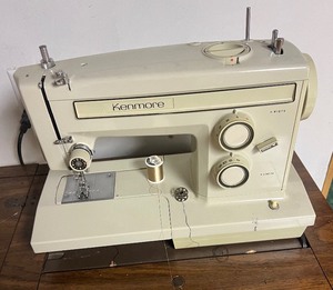 lot 231 image: Vintage Kenmore Sewing Machine