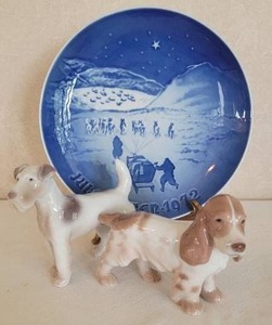 lot 32 image: Lot of Copenhagen Denmark Porcelain