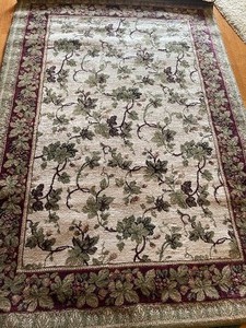 lot 285 image: New Napa Border Rug  by Touch of Class Rugs