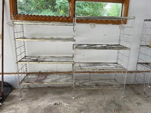 lot 308 image: Metal Shelving Units