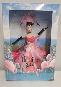 lot 4 image: The Flamingo Barbie 1998 Collectors Edition NIB