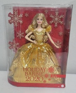 lot 5 image: 2020 Holiday Barbie NIB