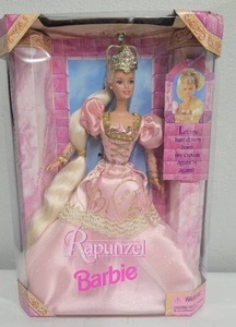 lot 10 image: Rapunzel Barbie 1999 NIB