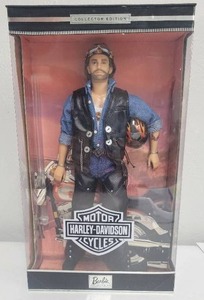 lot 11 image: Harley Davidson Barbie Ken Doll 1999 Collectors Edition NIB