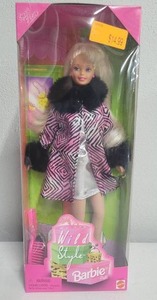 lot 25 image: Wild Style Barbie Special Edition NRFB 1997