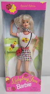 lot 29 image: Lady Bug Fun Barbie 1997 NRFB